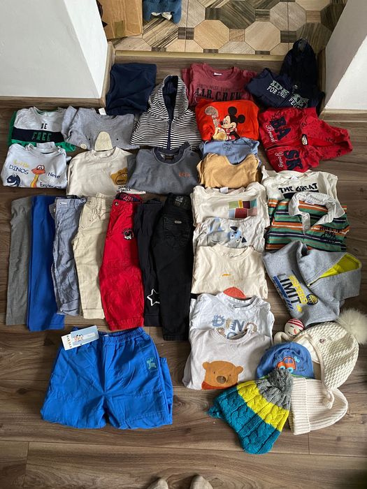 Lot haine baietel 92/98cm