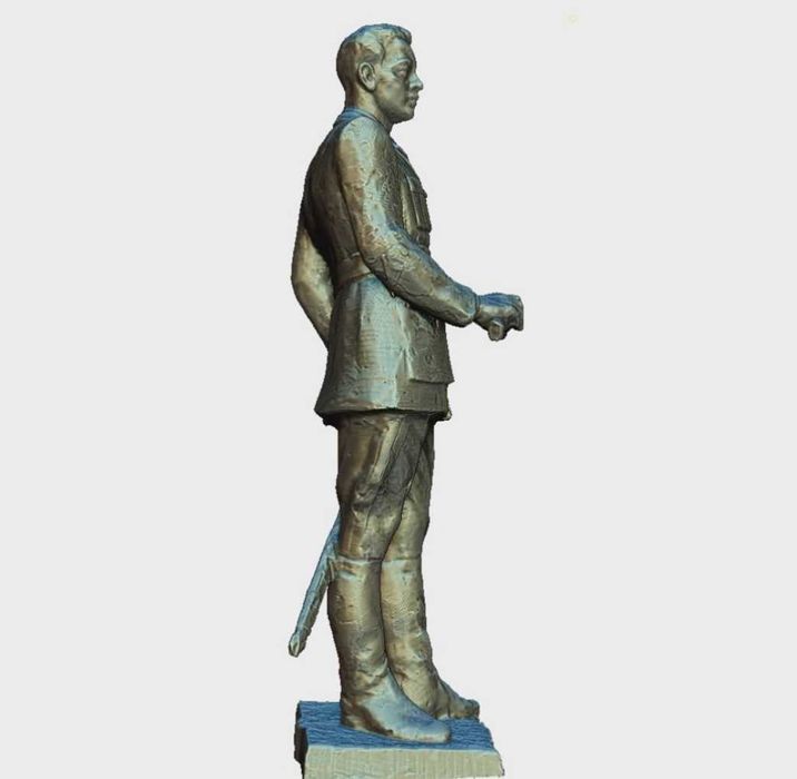 Sculptura Rege (macheta de gips patinat)