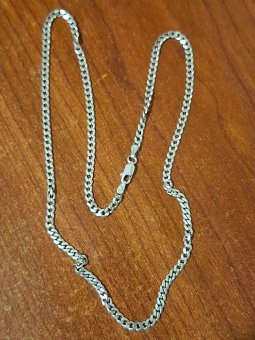 Lanț de argint 925 – model curb link