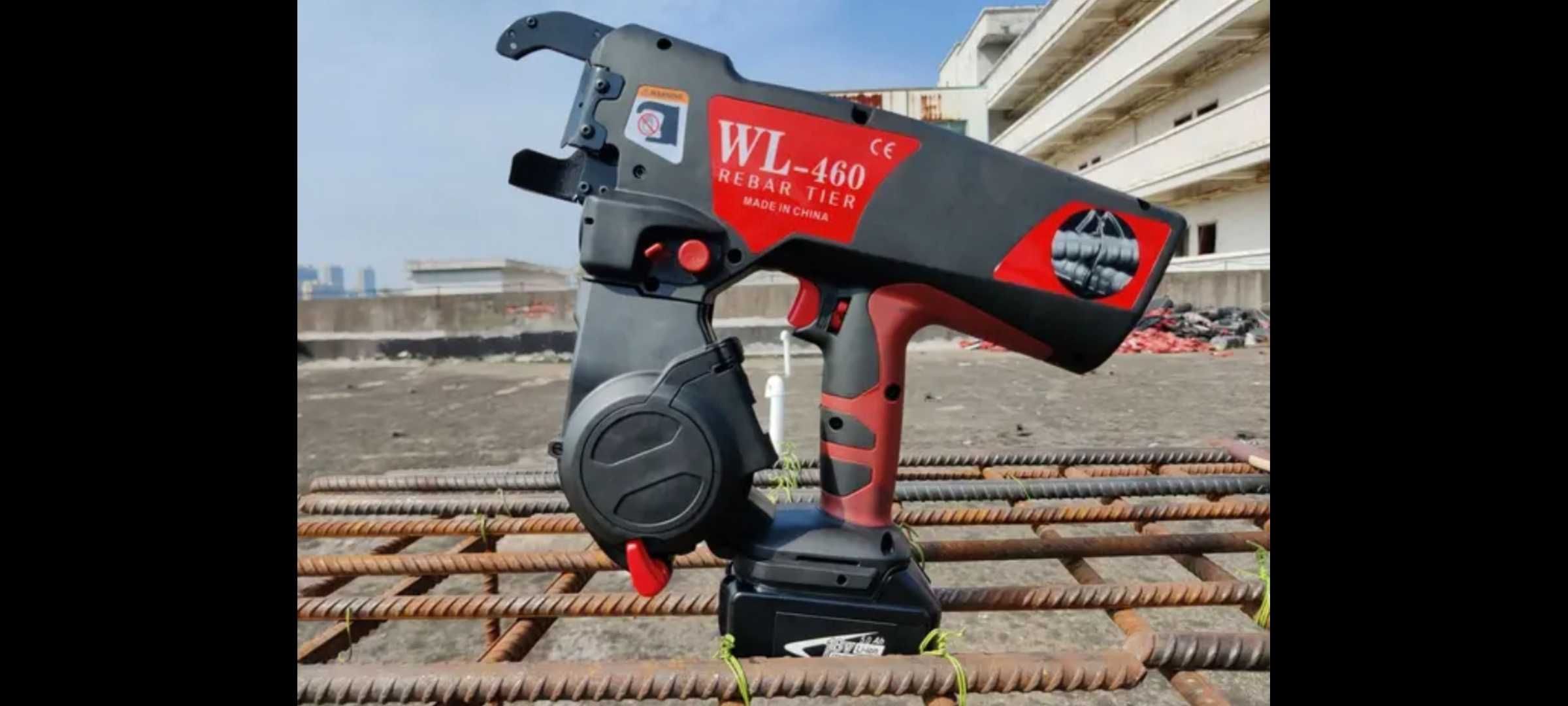 Pistol de lagat armaturi fier beton