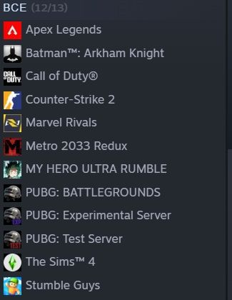 Steam аккаунт.