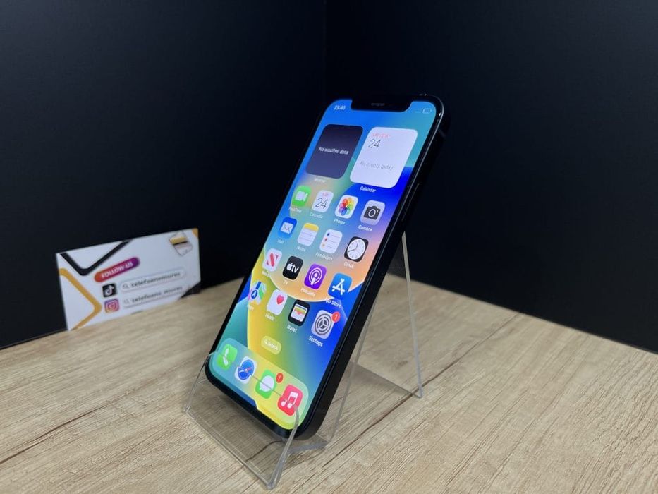 iPhone 12 64Gb Midnight 3 ani garanție, Telefoane Mureș