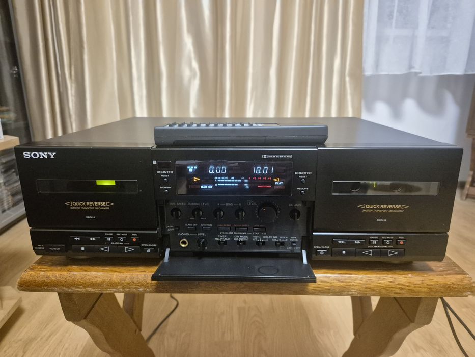 Dublu deck Sony TC WR 890