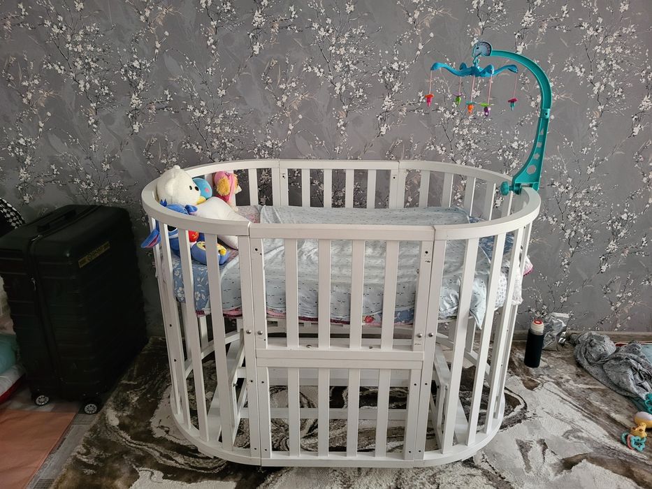 Манеж трансформер с матрасом