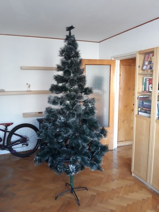 Brad de Crăciun, 240 cm cu suport inclus