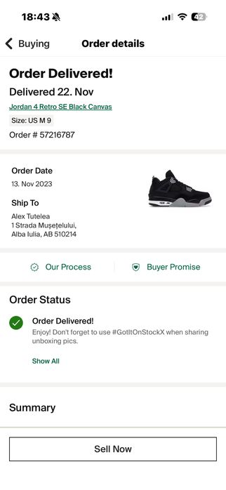 Jordan 4 canvas black