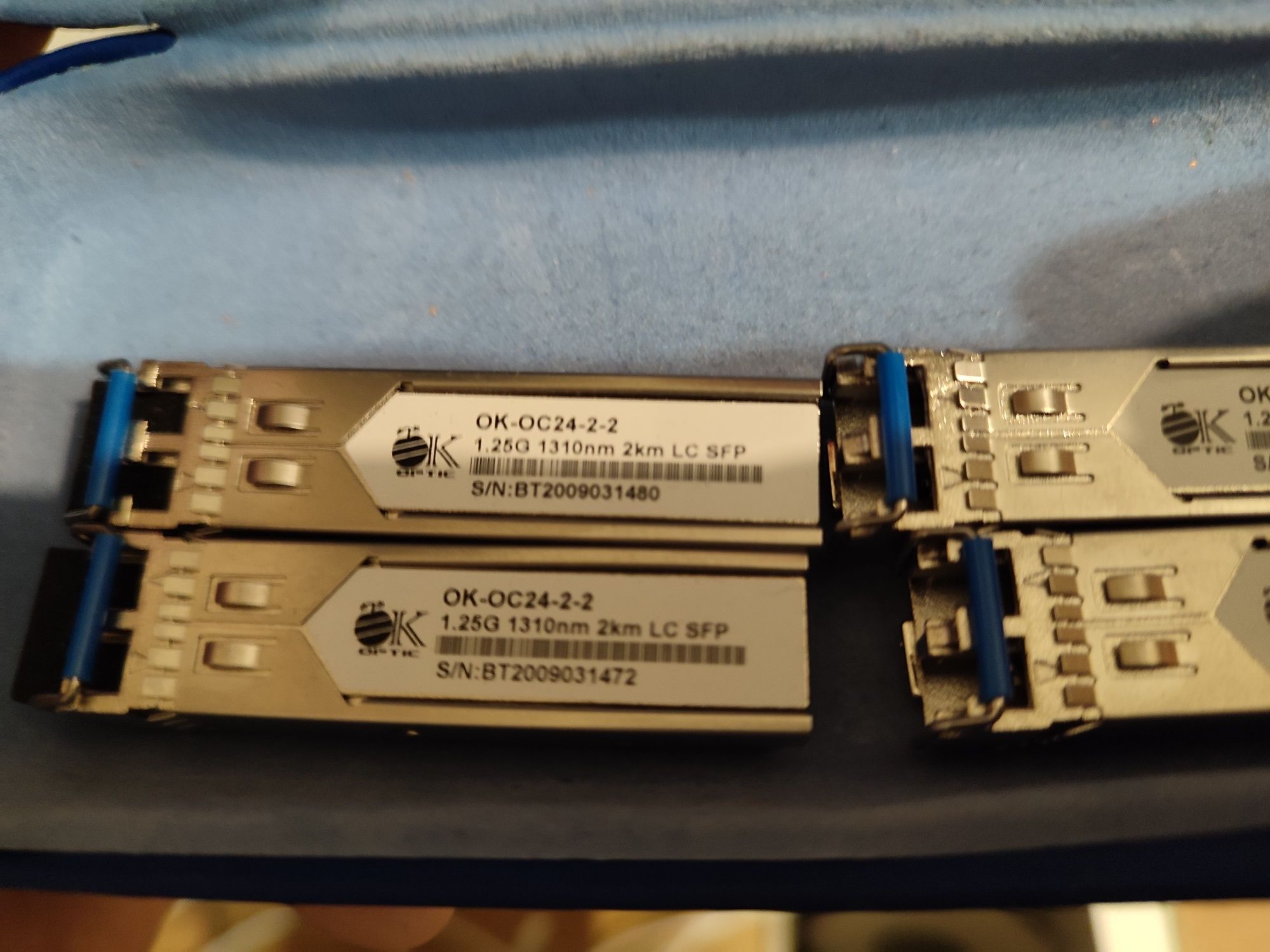 SFP модуль OK-OC 24 -2 -2 1310 MM 2km (Скорость передачи данных - 1.25