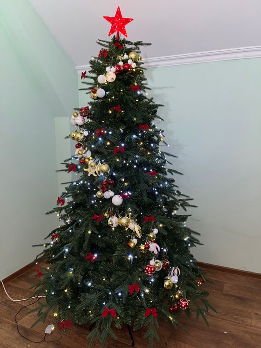 Елка искуственная 180/210/240 см-как настоящая!