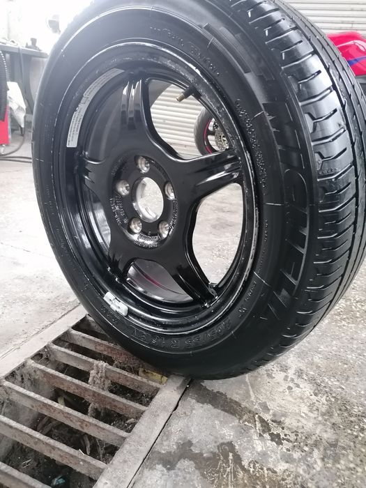 Продам резервна гума с джанта  за Мерцедес  205/55/16  7×16 H2 ET37