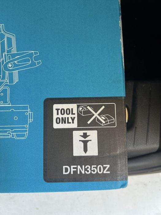 Pistol de cuie/capse Makita  DFN 350-18V Nou