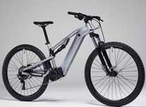Bicicletă MTB electrică E-EXPL 500 S 29" gri