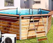 Pompa de caldura pt piscina de 3kw nou deschisa cutia