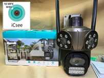 Тройна камера wifi 10 mpx последен модел 2025 сирена camera kamera