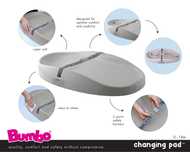 подложка за повиване Bumbo (cool grey)