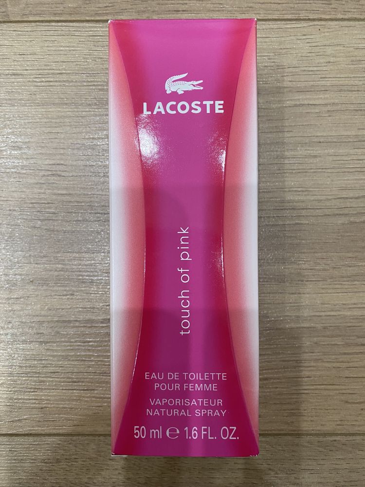 Лакост Lacoste Touch of Pink туалетная вода парфюм Отличный подарок)