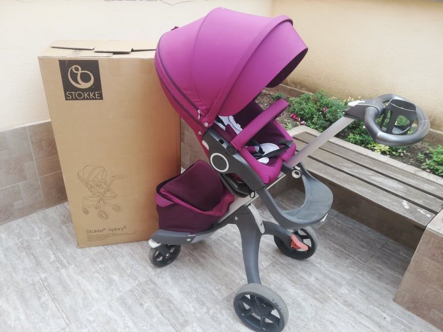 Детска количка STOKKE XPLORY V5 в отлично състояние!!!