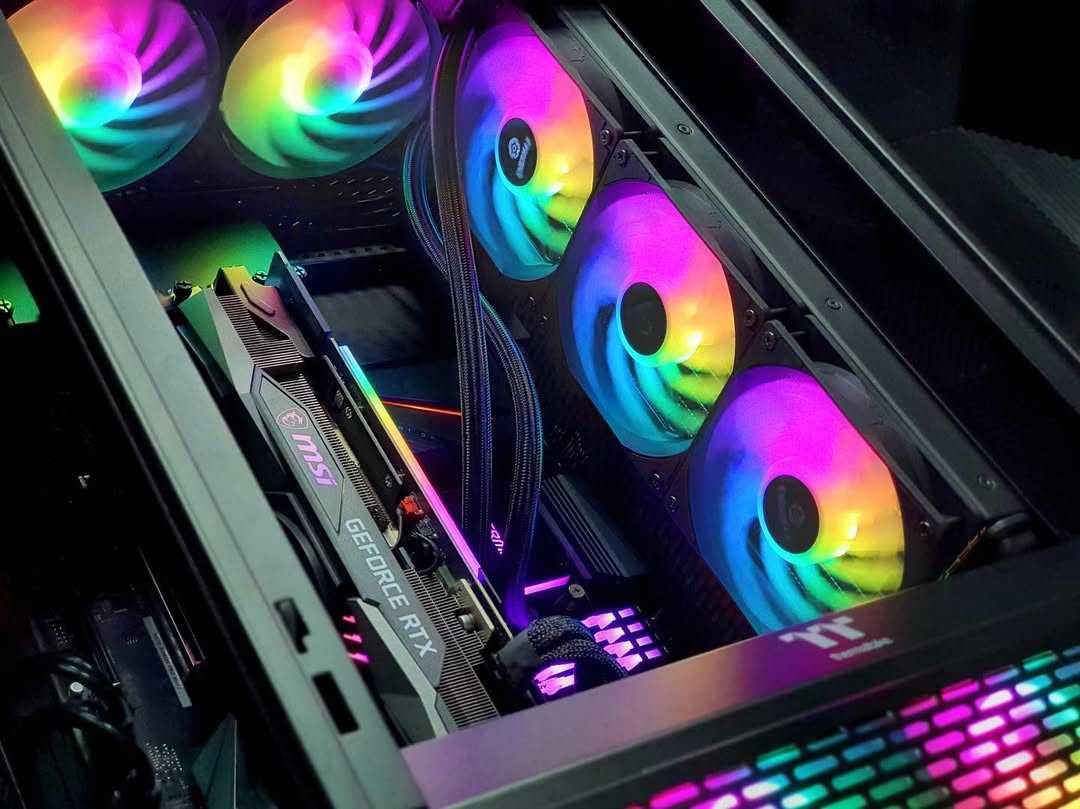 МОЩНЫЙ ПК | RTX 3090 Ti + Ryzen 9 5950X + Монитор 27" HP X27 (165Hz)
