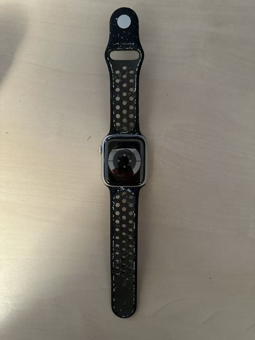 Apple Watch 9 45mm Silver AI Storm Blue