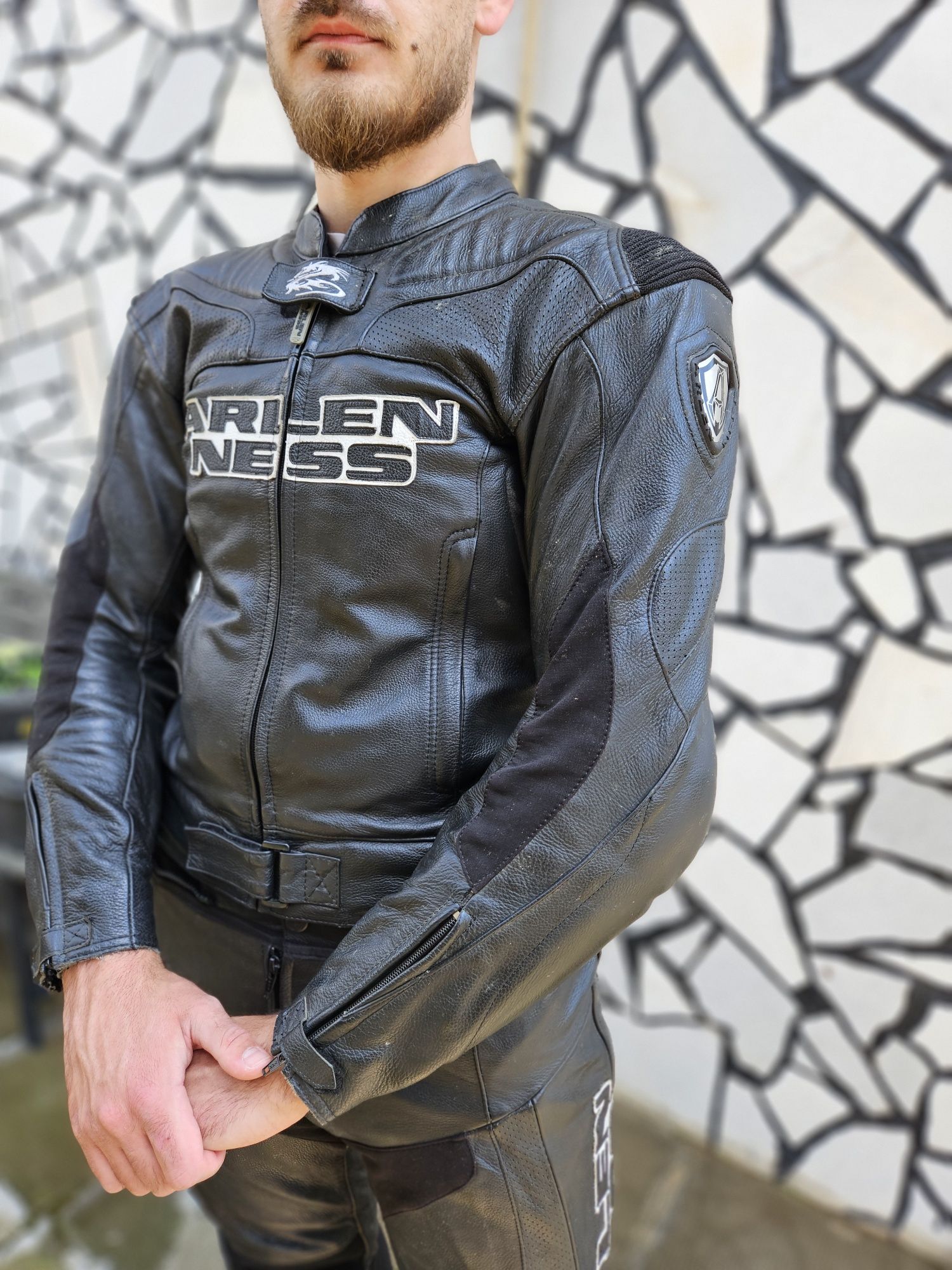 Кожен мото екип Arlen Ness/Bikewear