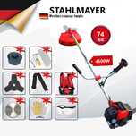 Немски Бензинов Тример Храсторез STAHLMAYER 74 Кубика с подаръци
