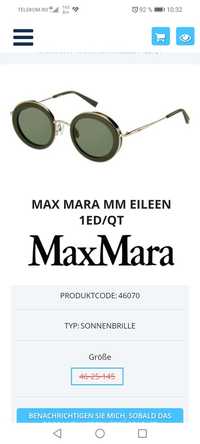 Ochelari soare max mara , marc Jacobs originali, ocazie