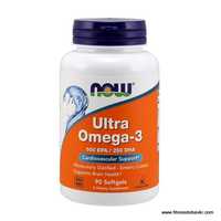 Ultra Omega-3 Now Foods, 180 капс - 72,90 лв