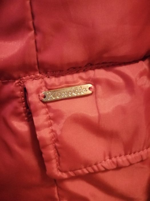 Geaca dama de fâș cu umplutura de puf moderna și călduroasă