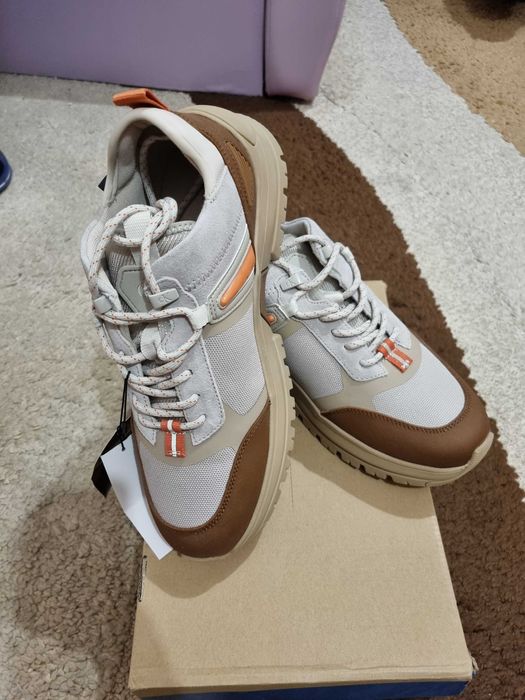 Sneakers Calvin Klein, Bej, Marimea 43, Nou cu Eticheta