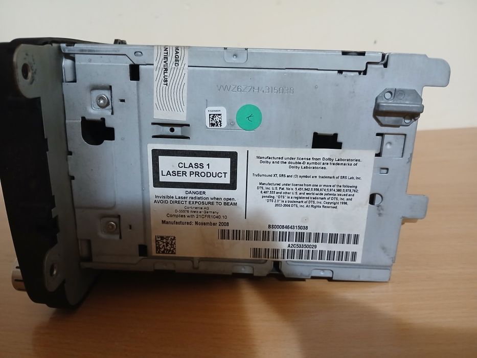 Мултимедия (Навигация) rns 510 VW оригинална