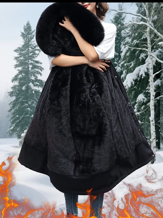 Зимно яке с мека подплата Temu