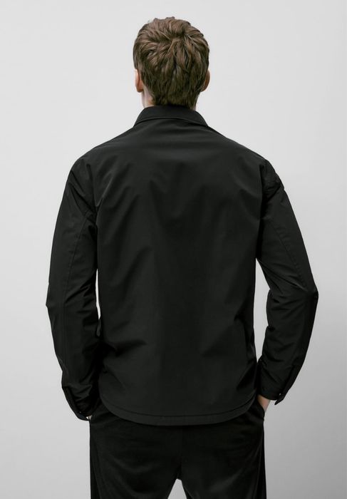 Geaca subtire Massimo Dutti, neagra/kaki