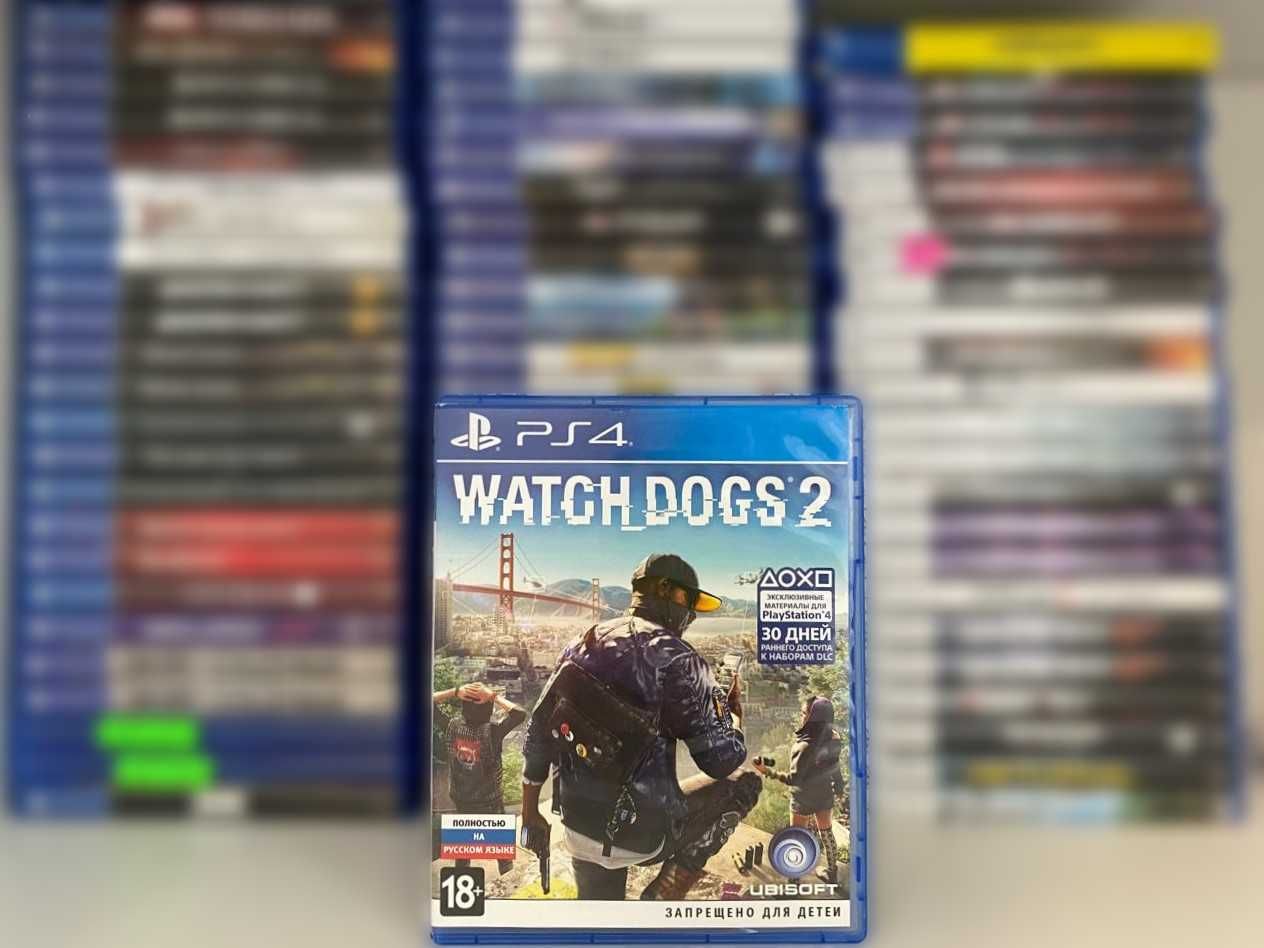 Watch Dogs 2 PlayStation 4/5 Большой Выбор Дисков