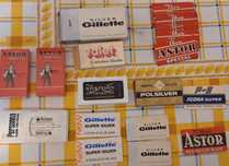 Чисто нови ретро ножчета за самобръсначка на Gillette, Astor, Wilkins