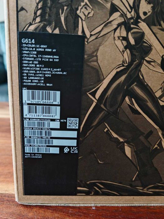 *** Като нов *** Лаптоп ASUS ROG Strix G16 RTX 4080 12GB