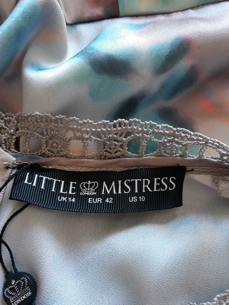 Rochie superbă Little Mistress 42, nouă,  brand, multicolor