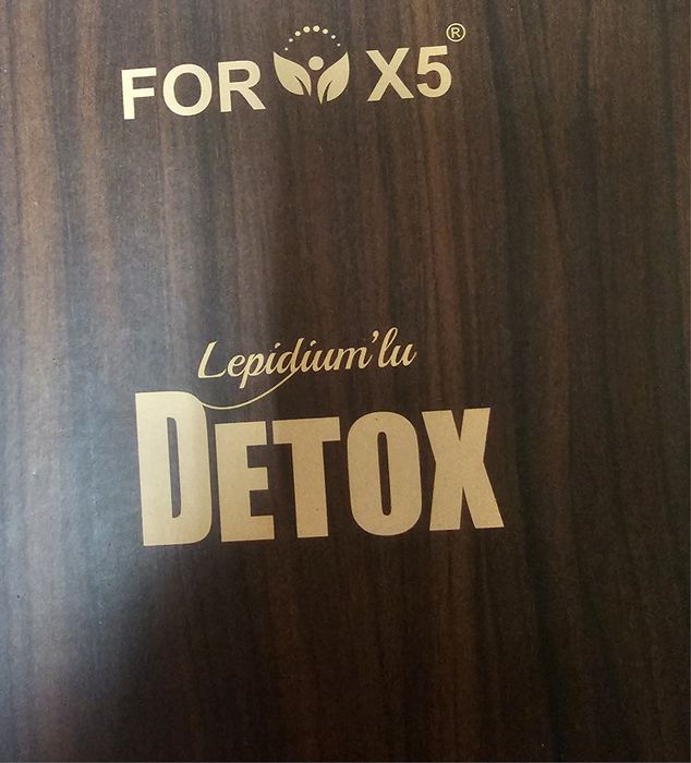 Билкова детоксираща напитка Detox For X5 30 шасета.