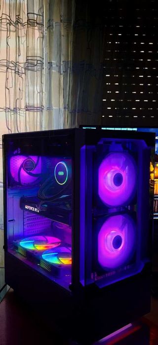 Геймърско PC Ryzen 7 5700X3D /32Gb/1TB nVme/RTX 3060 12Gb /Гаранция