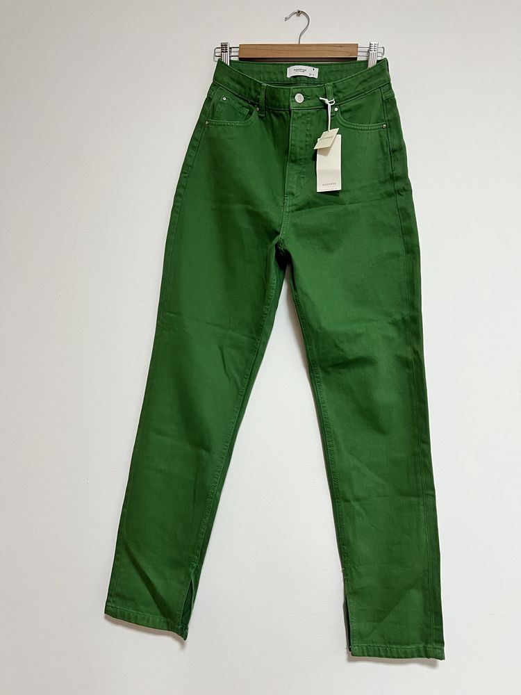 Pantalon denim verde Rezerved