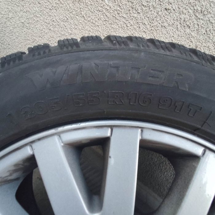 Roți/Jante/Cauciucuri iarna 16 inch Skoda