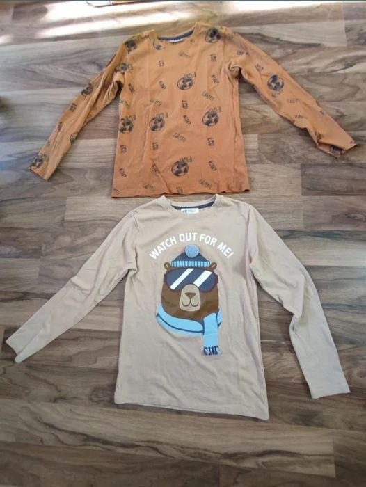 2 tricouri cu maneca lunga copii