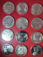 Знаменитые люди Казахстана  12 монет