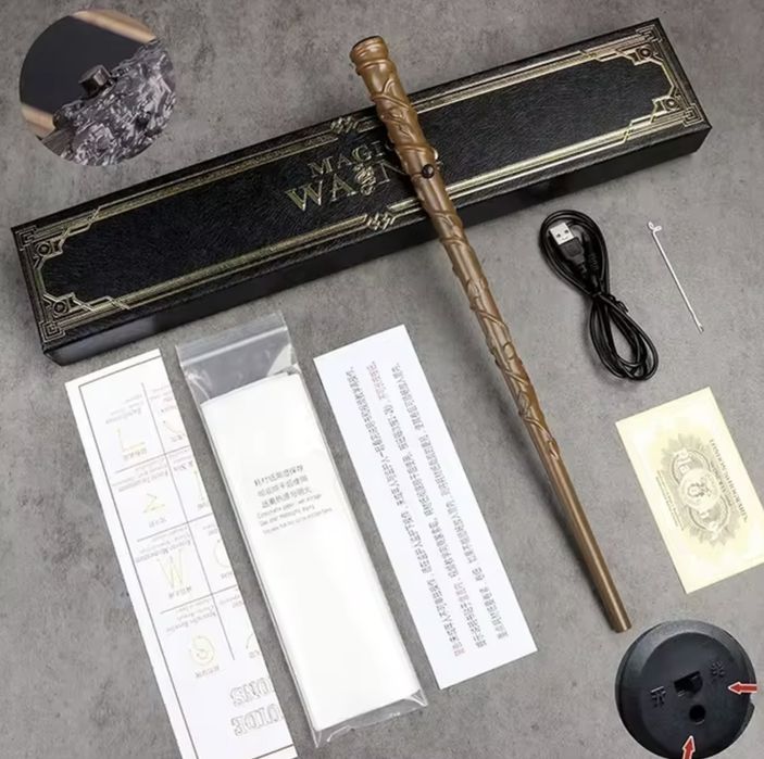 Огнедишаща магическа пръчка Хари Потър / Harry Potter изстрелваща огън