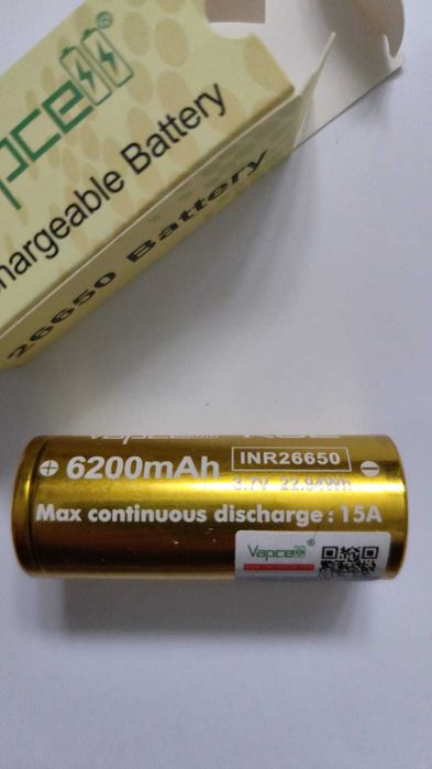 Baterie Vapcell K62 6200mAh 15A