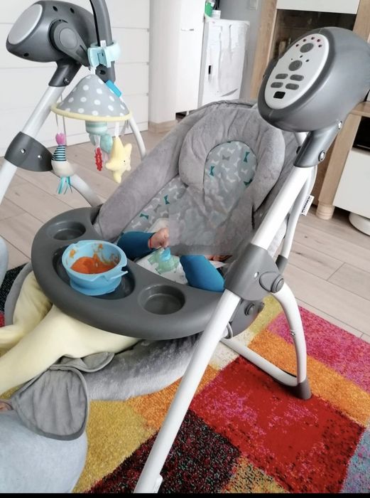 Leagan copii balansoar electric