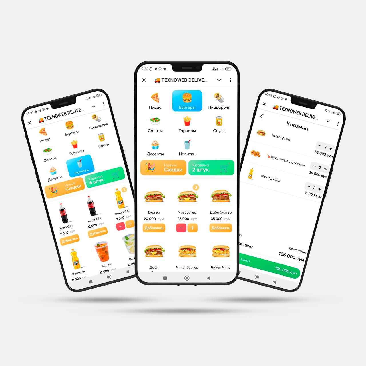 Разработка телеграм бот | Kafe uchun dostavka bot yasaymiz | Telegram