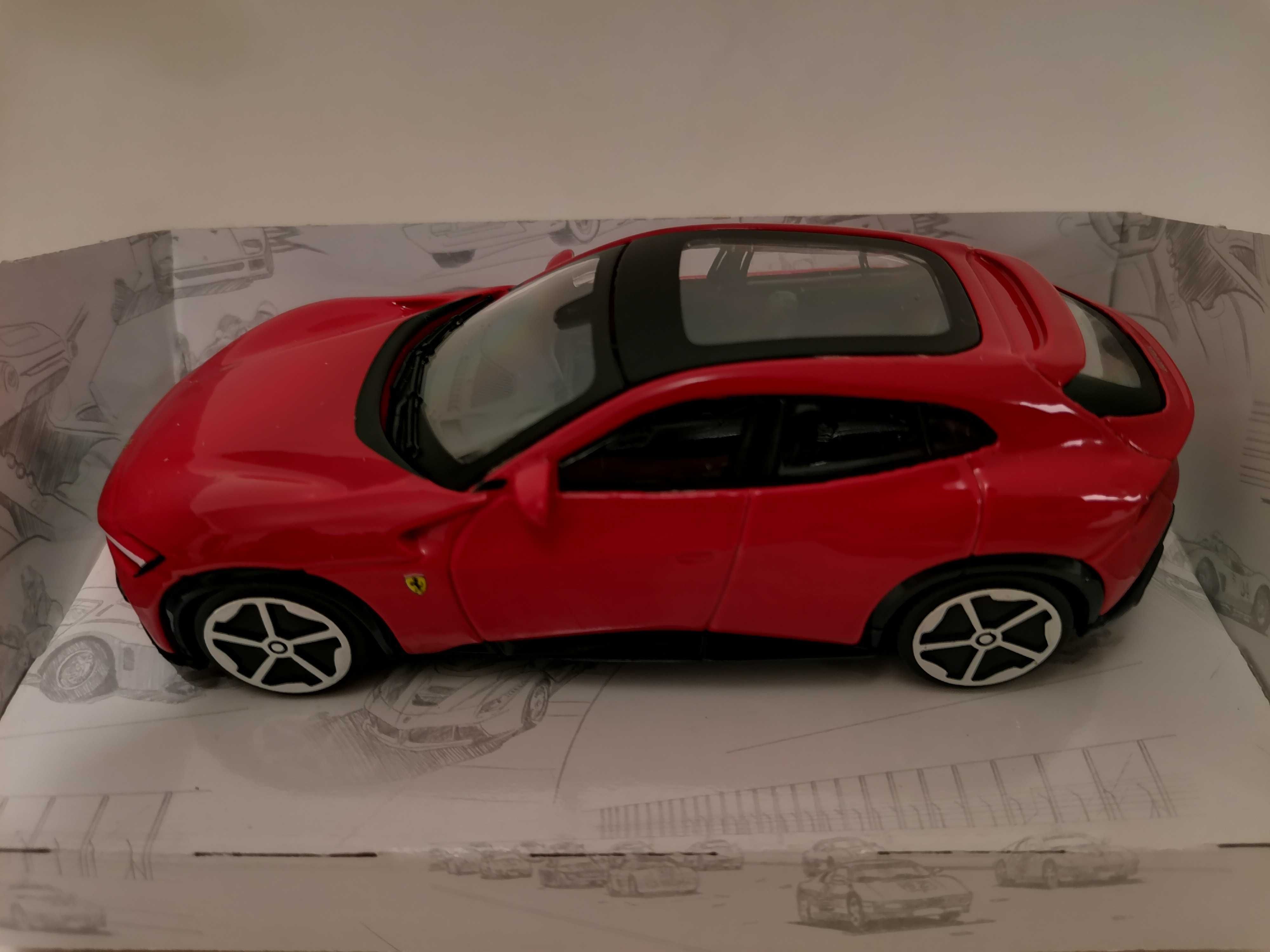 Продавам количка Bburago Race and Play 1/43 Ferrari Purosangue