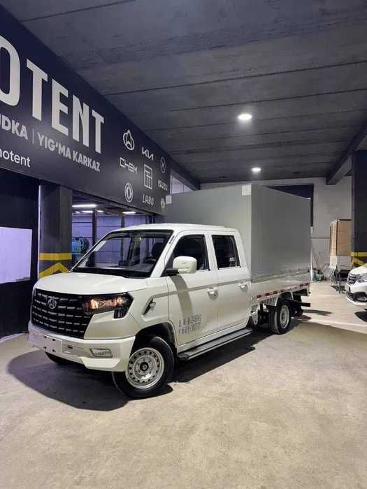 Avtotent furgon Changan Plus dubulkabina

С