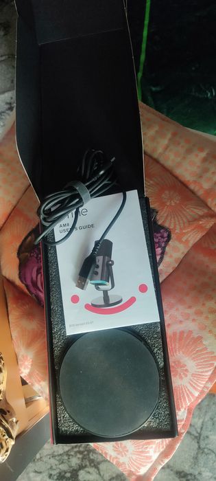 Микрофон Fifine AM8 черный