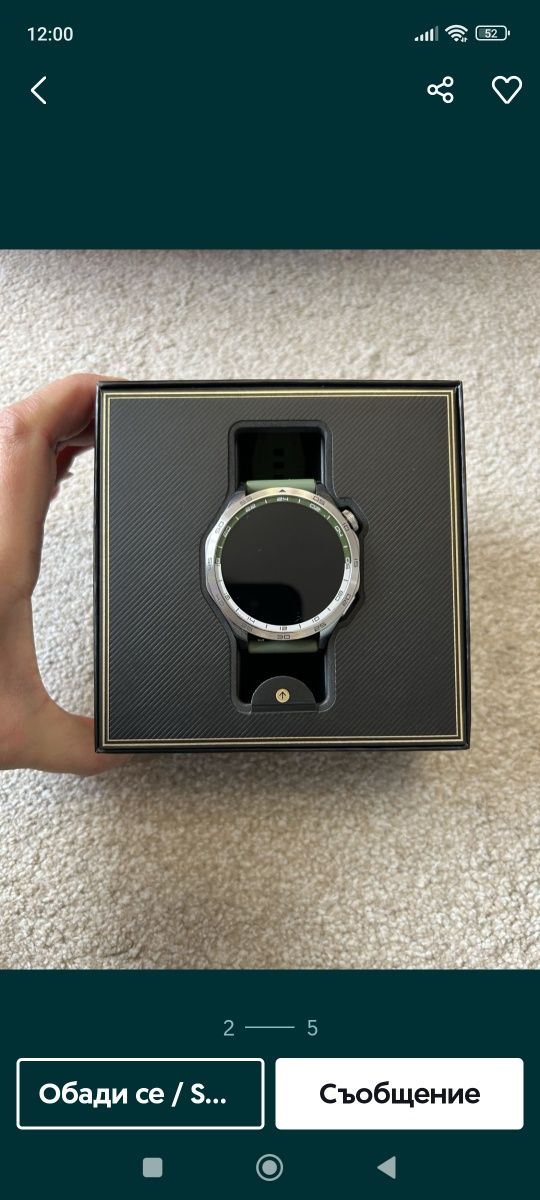Продавам смарт часовник Huawei GT4