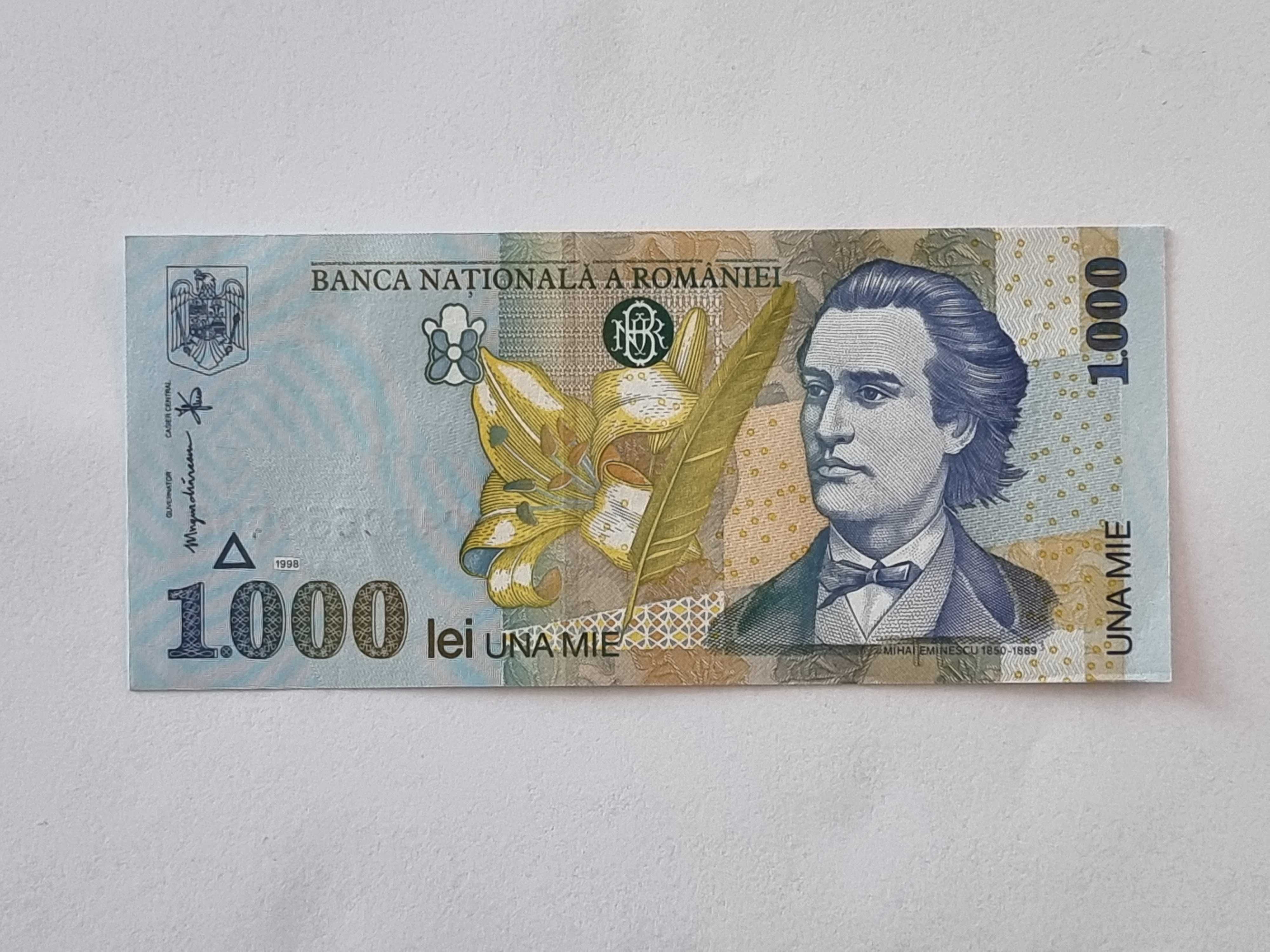Colectie bancnote vechi romanesti - 100 LEI, Eclipsa, 1000, 5000 LEI